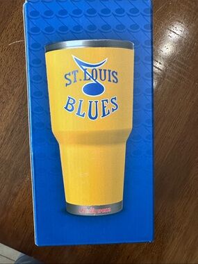 Bally St. Louis Blues Blue and Yellow Team Box
